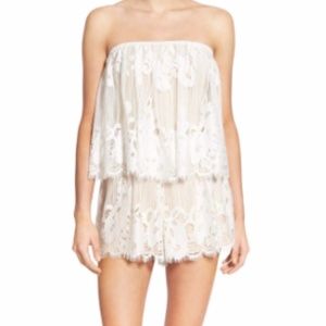 Lovers & Friends Lace Romper